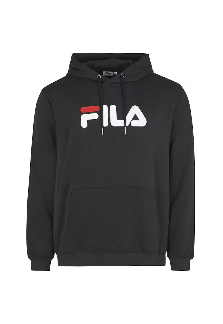FILA Hanorac unisex cu logo supradimensionat Barumini - Negru