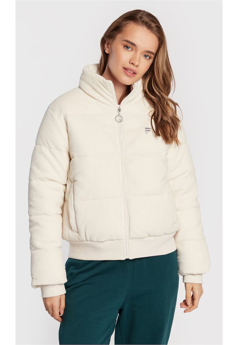 FILA Jacheta femei - Bumbac - Ecru