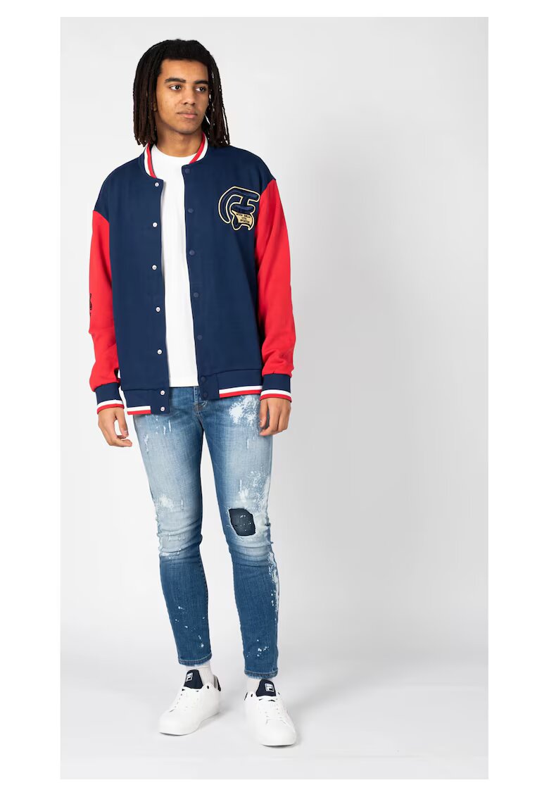FILA Jacheta varsity cu design colorblock Zurow -