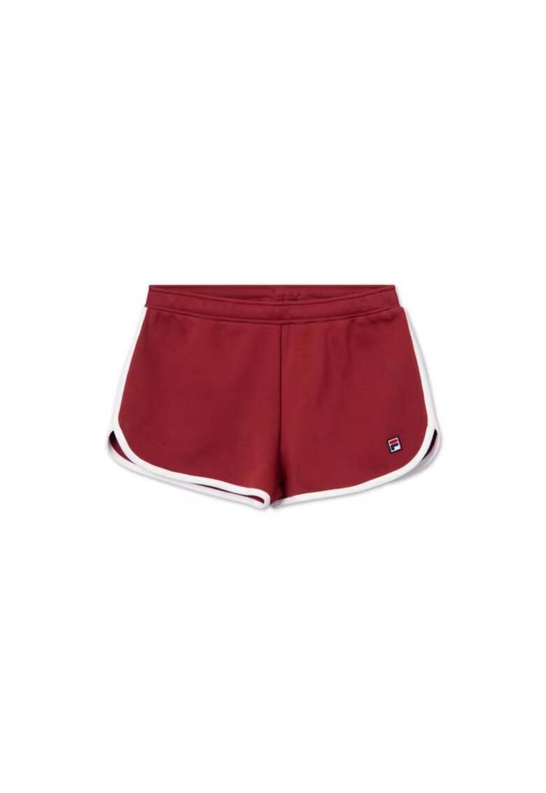 FILA Pantaloni scurti dama - Saman - Bumbac/Poliester - Rosu