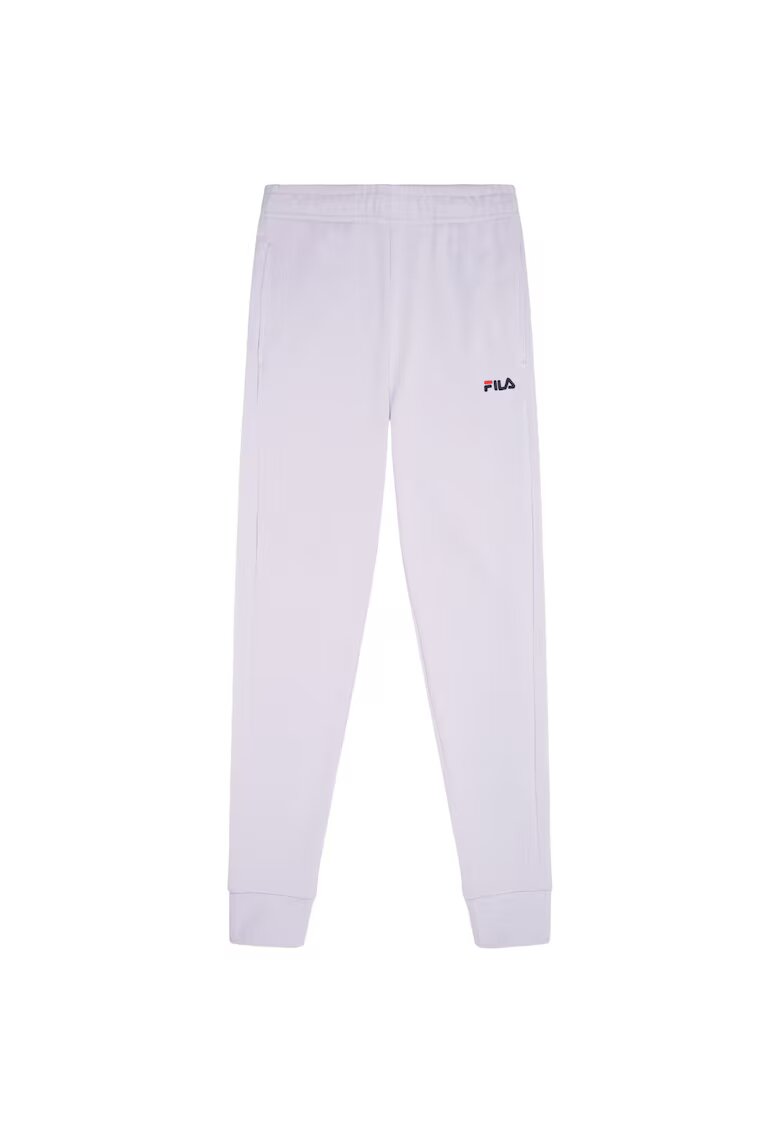 FILA Pantaloni sport dama Lucera - talie elastica - Alb