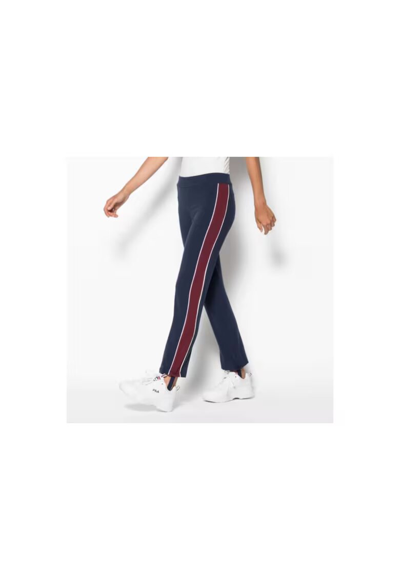 FILA Pantaloni trening dama - Hunter Track 682 339-170 - Bumbac - Albastru inchis