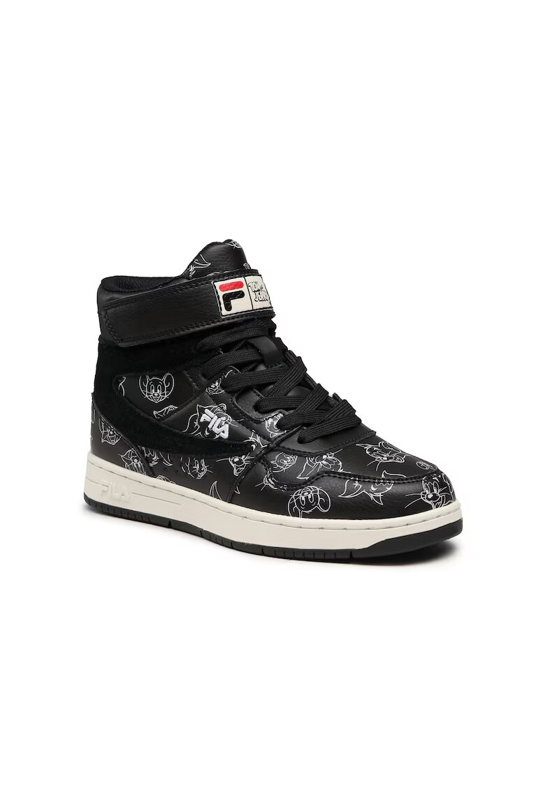 FILA Pantofi sport baieti - Piele ecologica - Negru