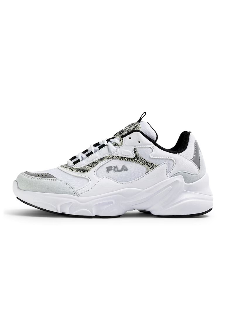 FILA Pantofi sport Collene A din material textil cu garnituri din piele ecologica - Alb/Negru
