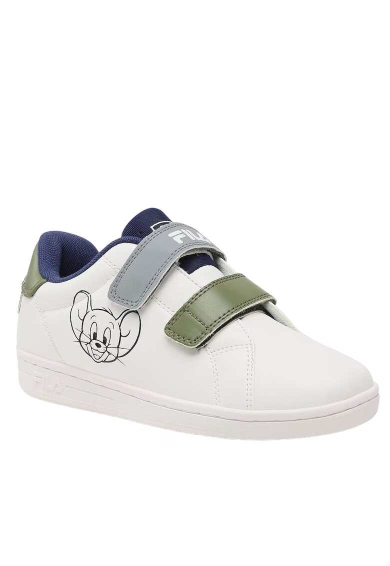 FILA Pantofi sport copii - Piele ecologica - Alb - 34EU