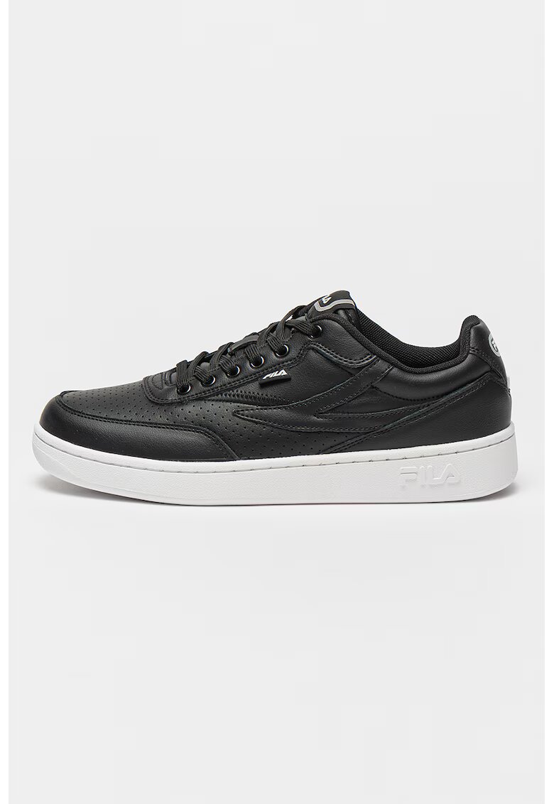 FILA Pantofi sport de piele cu perforatii discrete Sevaro - Negru