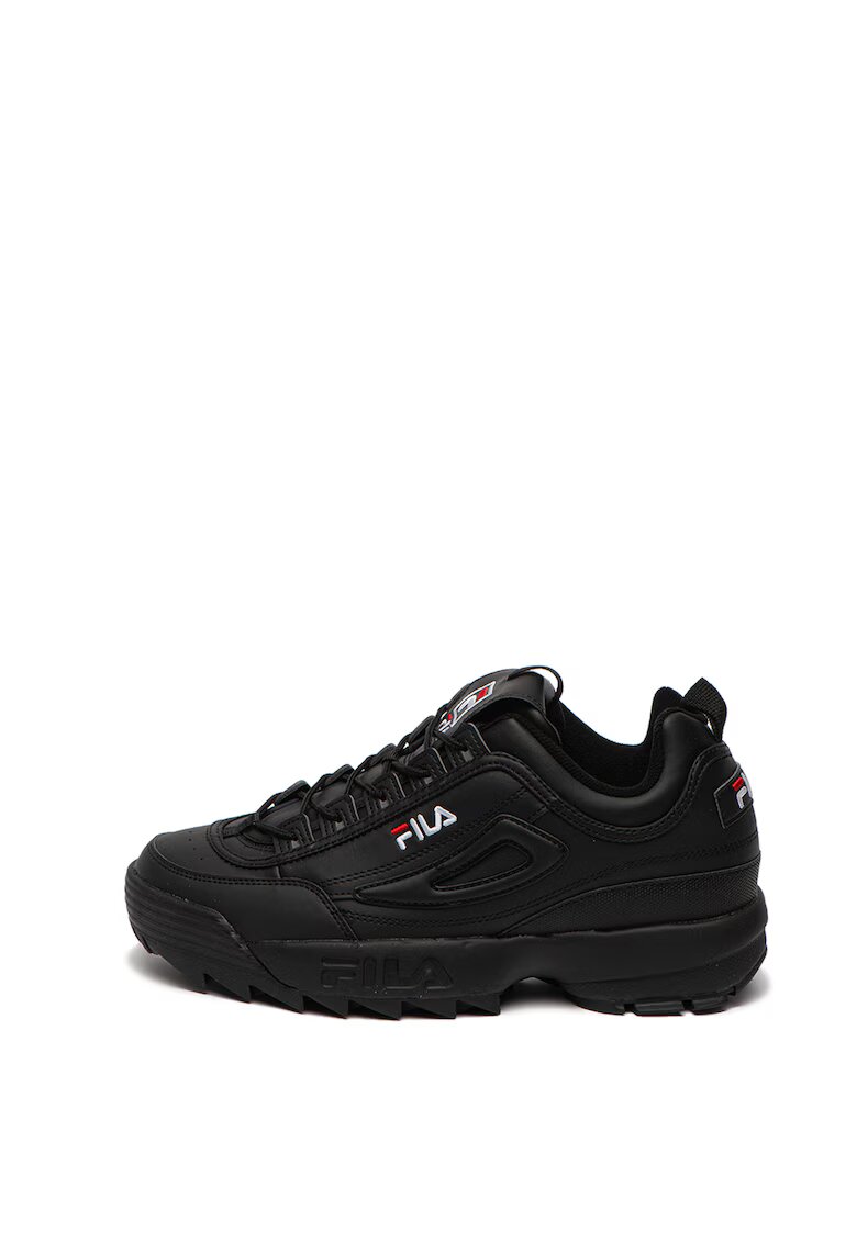 FILA Pantofi sport de piele ecologica cu talpa masiva Disruptor 1010262 - Negru