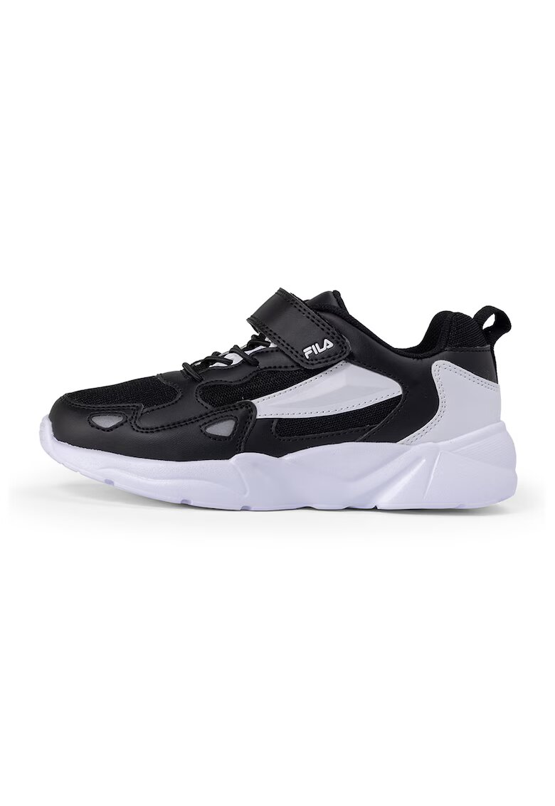 FILA Pantofi sport de piele ecologica si material textil Ventosa - Negru/Alb optic