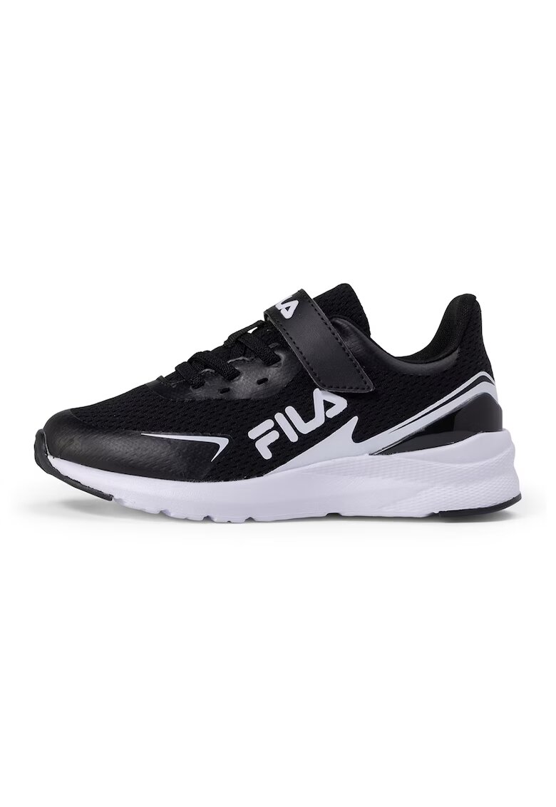 FILA Pantofi sport de plasa cu velcro Crusher V - Alb/Negru