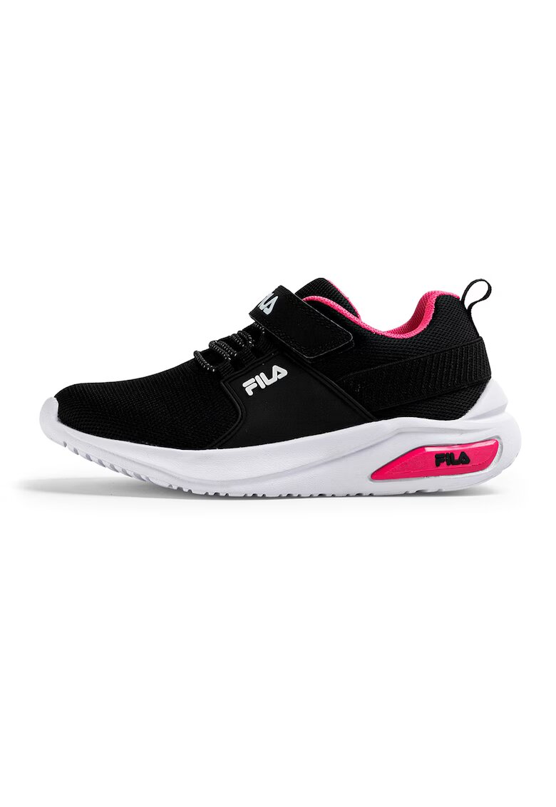 FILA Pantofi sport de plasa cu velcro Upspark - Alb/Negru/Roz