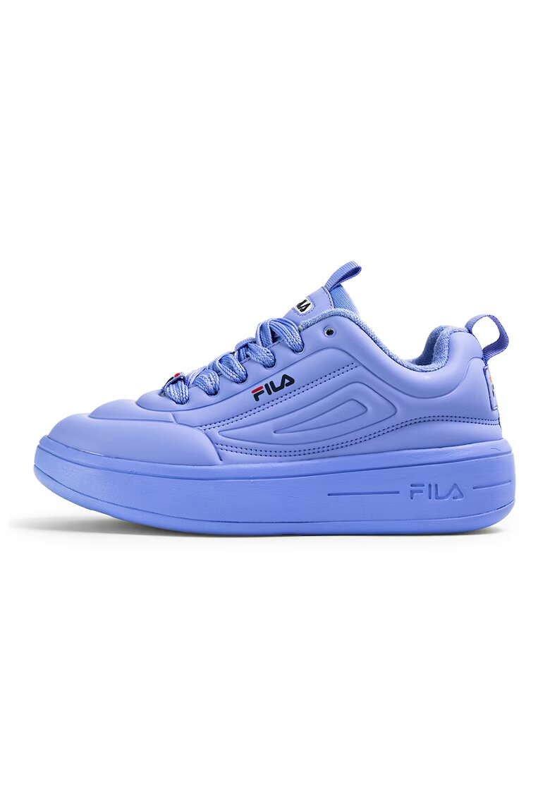 FILA Pantofi sport flatform din piele ecologica cu logo Superbubble - Violet