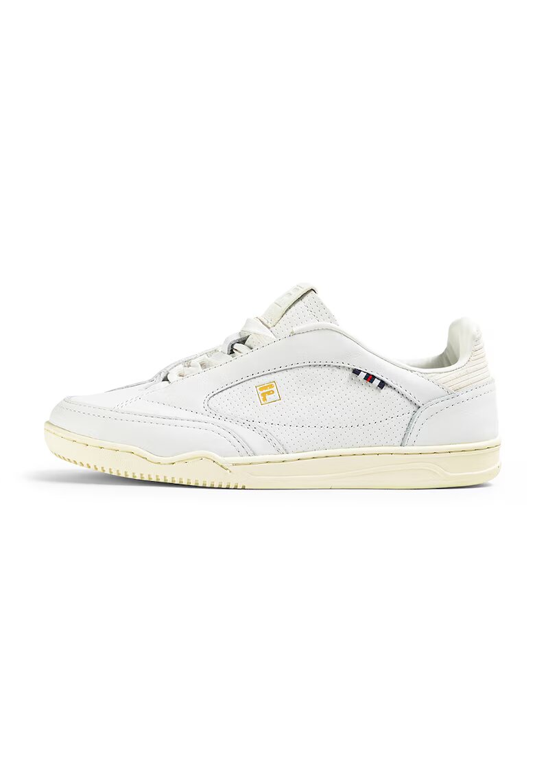 FILA Pantofi sport low-cut din piele Slantshot - Alb murdar
