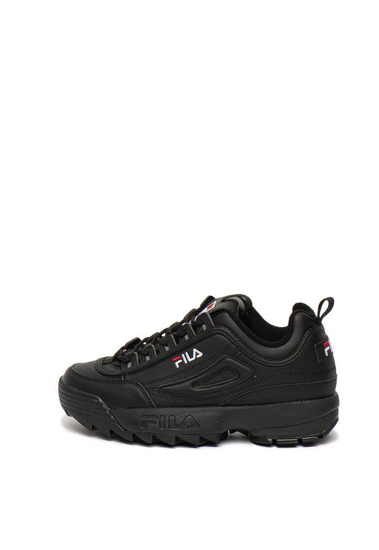 FILA Pantofi sport masivi de piele ecologica Disruptor - Negru