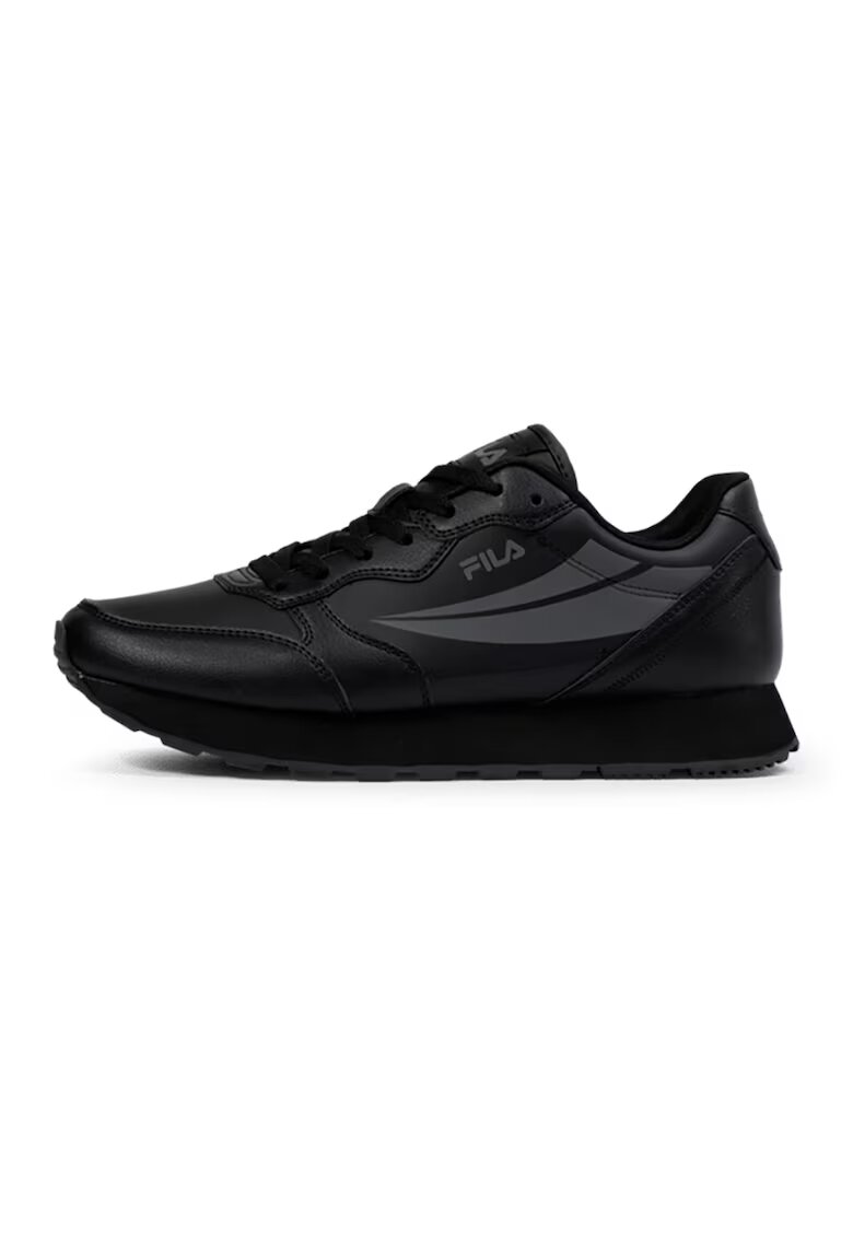 FILA Pantofi sport wedge din piele ecologica Hypert - Negru/Gri inchis