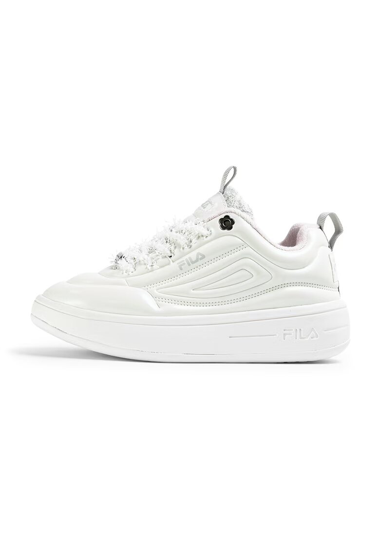 FILA Pantofi sport wedge din piele ecologica Superbubble - Alb