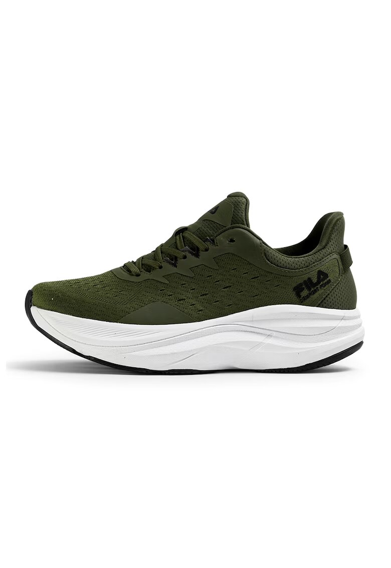 FILA Pantofi sport wedge Retron de plasa - Kaki inchis