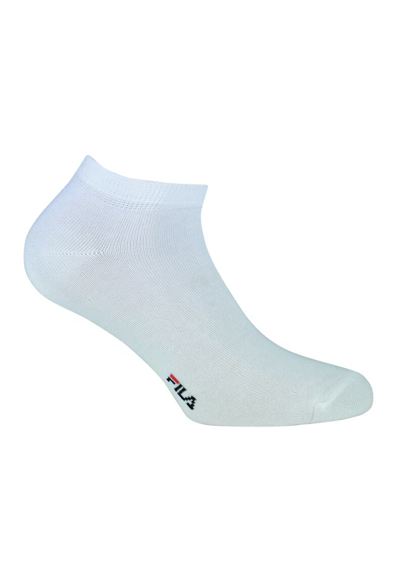 FILA set 3 perechi sosete bumbac - unisex - alb -