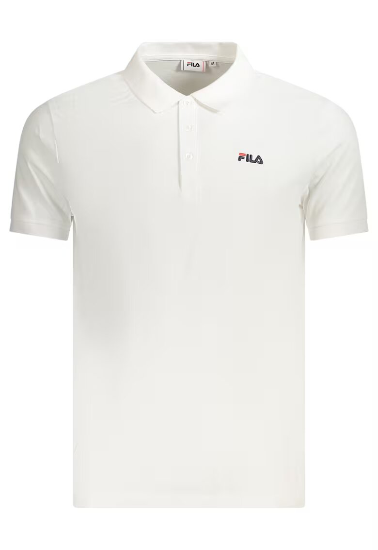 FILA Tricou polo barbati - 100% bumbac - Alb - FAM0717 - Alb