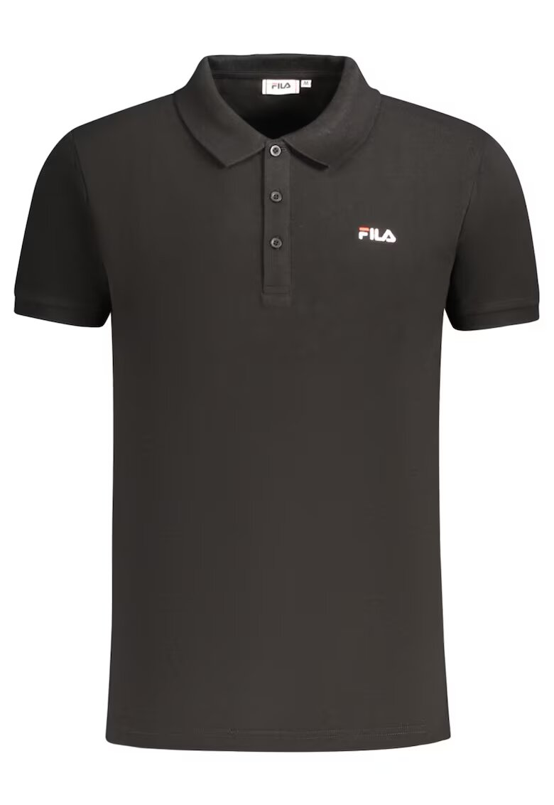 FILA Tricou polo barbati - 100% bumbac - Negru - FAM0717 - Negru