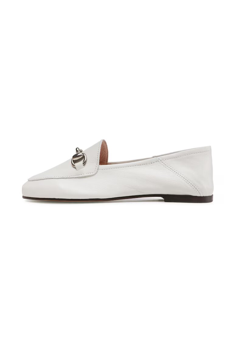 Filipe Mocasini dama - 316726 - Piele naturala - Alb