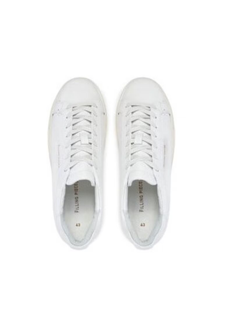 Filling Pieces Pantofi sport barbati 305042293 - Piele naturala - Alb - Alb