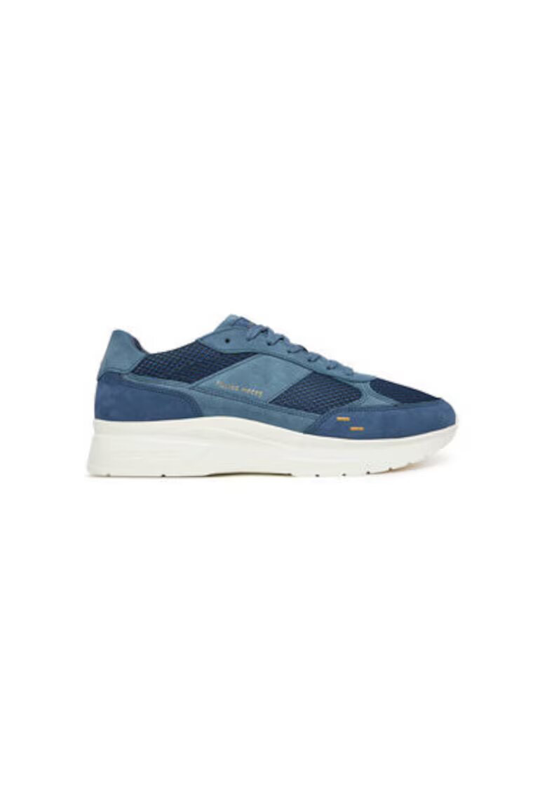 Filling Pieces Pantofi sport barbati - 58125121925 - Piele naturala - Albastru