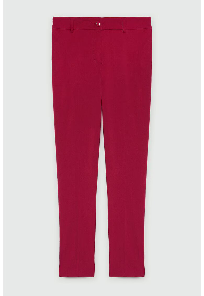 Fiorella Rubino Pantaloni skinny 3/4 - Rosu