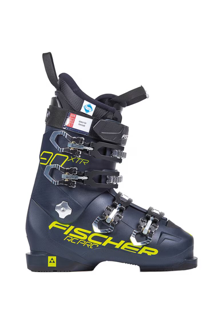 Fischer Clapari ski RC PRO 90 XTR TS - marime 40 2/3-mondo 26 - albastru inchis/galben