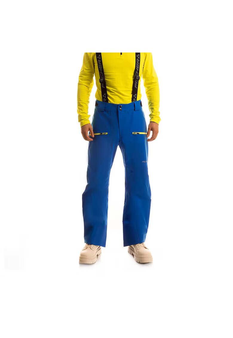 Fischer Pantaloni Schi Mountain Vojager 3 Albastru - Albastru