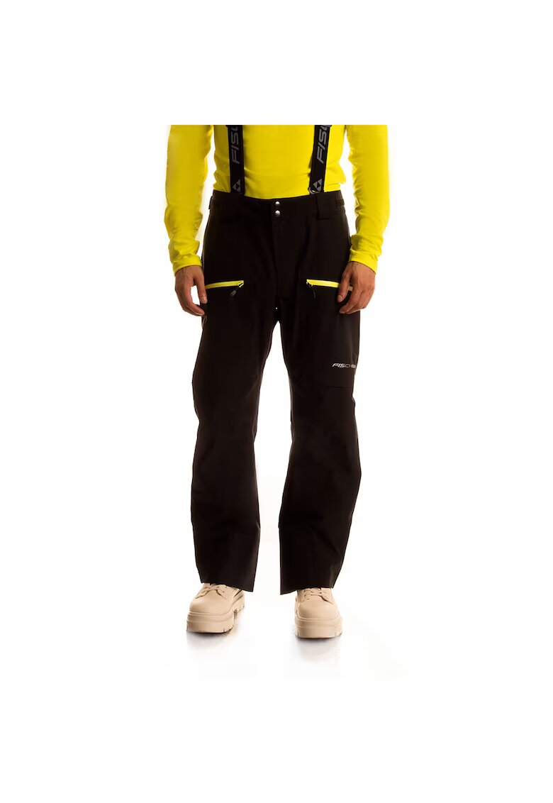 Fischer Pantaloni Schi Mountain Vojager 3 Negru - Negru