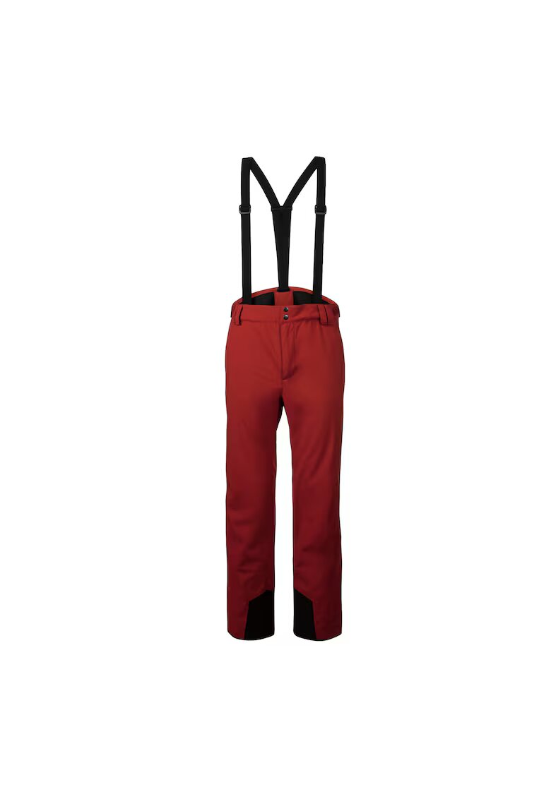 Fischer Pantaloni ski barbati Poliester - Rosu - Rosu