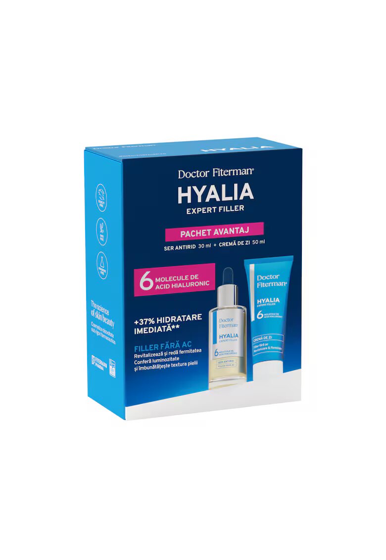 Fiterman Pharma Pachet Hyalia Ser 30 ml + Crema de zi 50 ml
