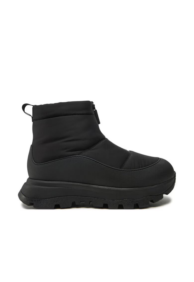Fitflop Cizme de iarna dama ID5-B63 - Textil - Negru