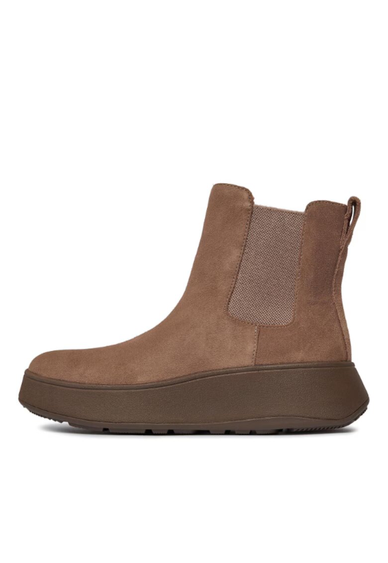 Fitflop Ghete Chelsea dama - 303246051 - Gri - Piele naturala/Piele intoarsa - Gri