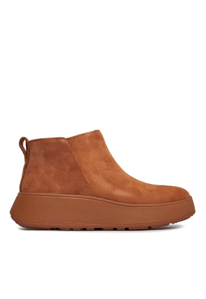 Fitflop Ghete dama Piele naturala/Piele intoarsa - Maro