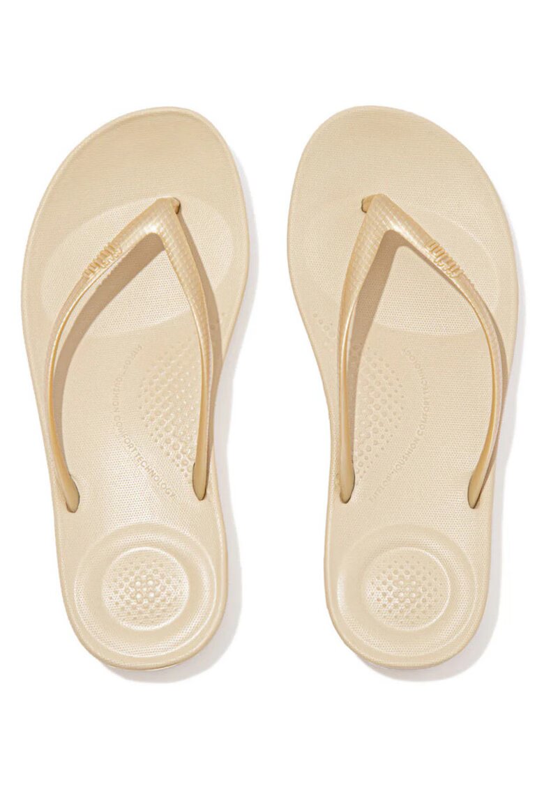 Fitflop Slapi femei Women Iqushion E54-A32 - Bej