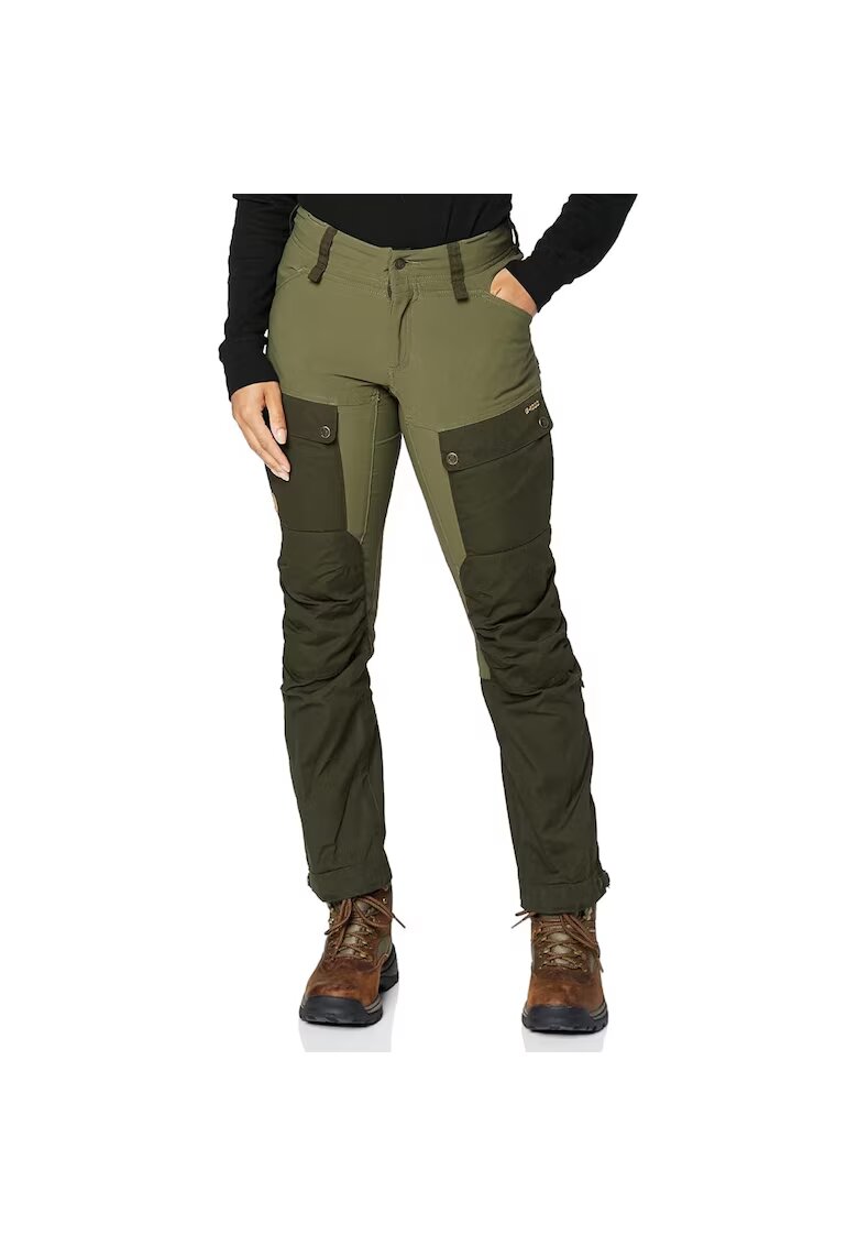FjallRaven Pantaloni trekking cu talie inalta