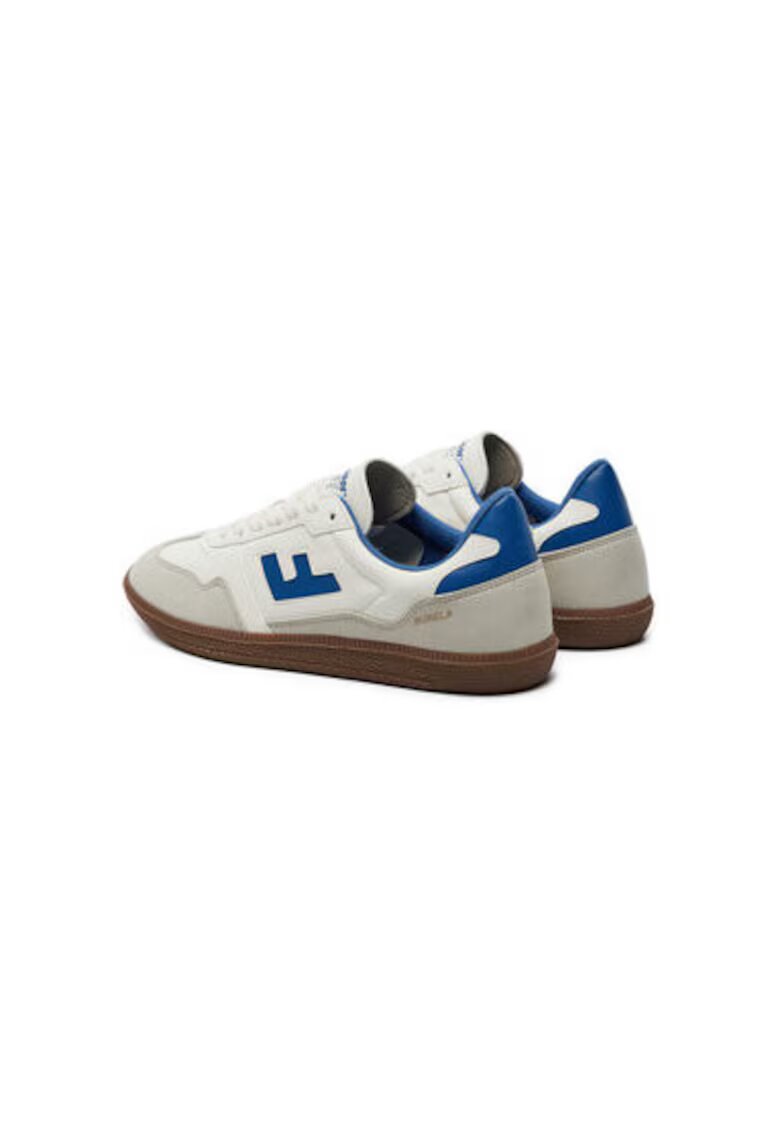 FlamingosLife Pantofi sport unisex Flamingos Life - BSOLIBLU - Textil - Alb