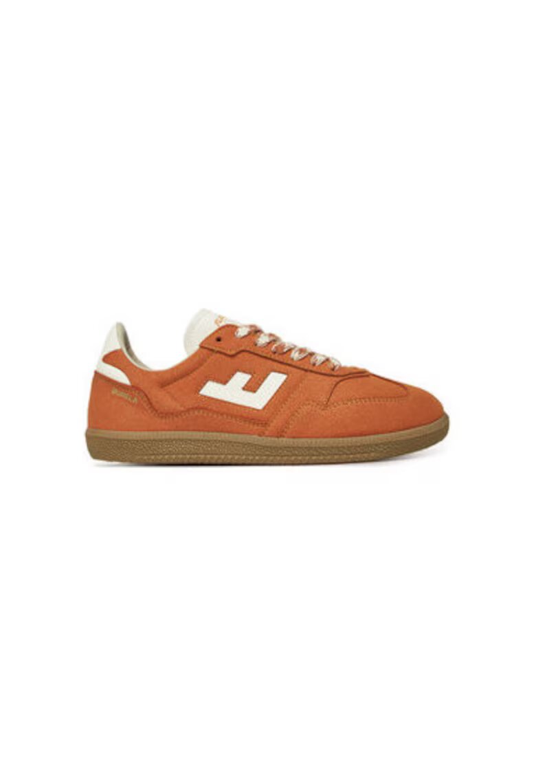 FlamingosLife Pantofi sport unisex Flamingos Life - BSTAN - Piele ecologica - Portocaliu