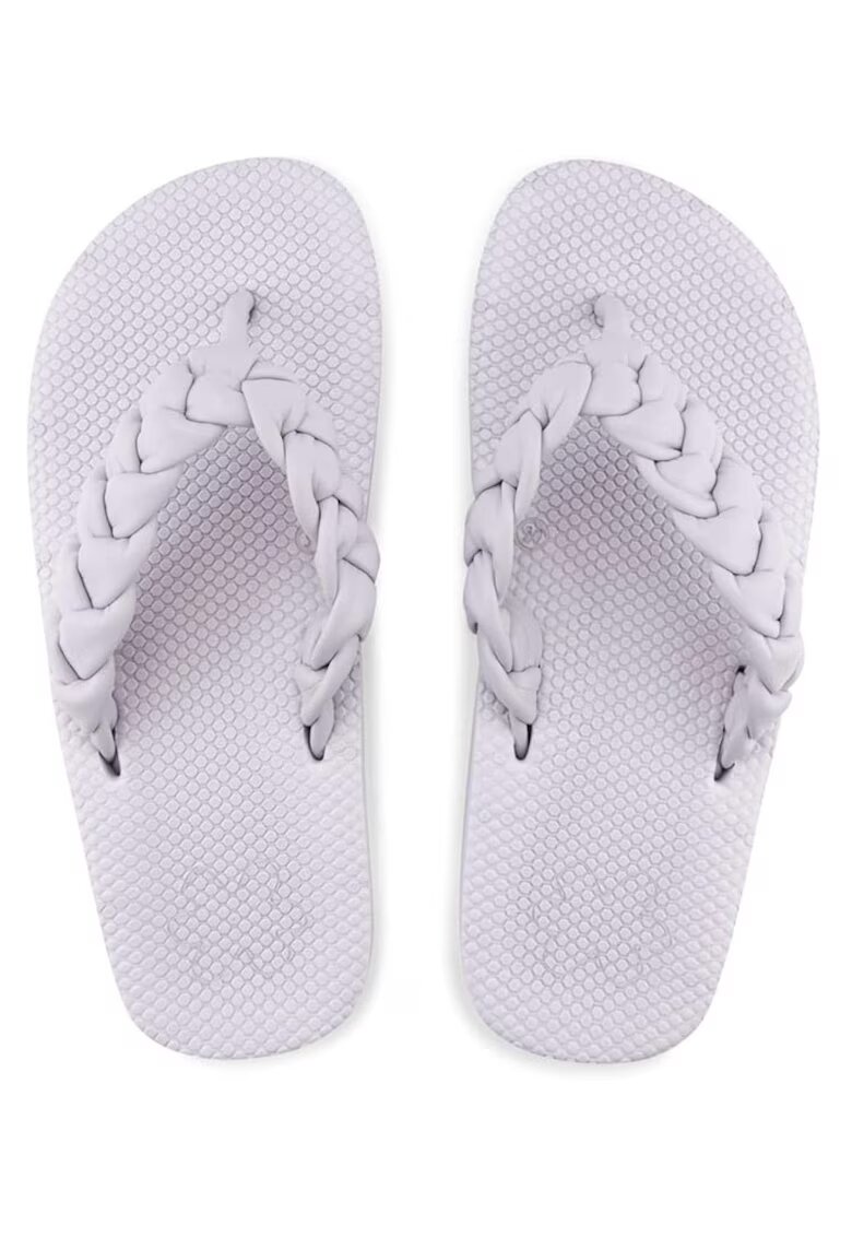 Flip Flop Slapi dama violet - material sintetic - slip-on - pentru plaja si stil de viata