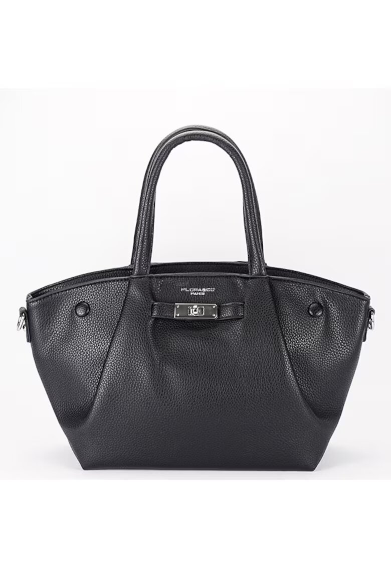 FloraCo Paris Geanta de dama F8590 15 - Negru - 25x21x11