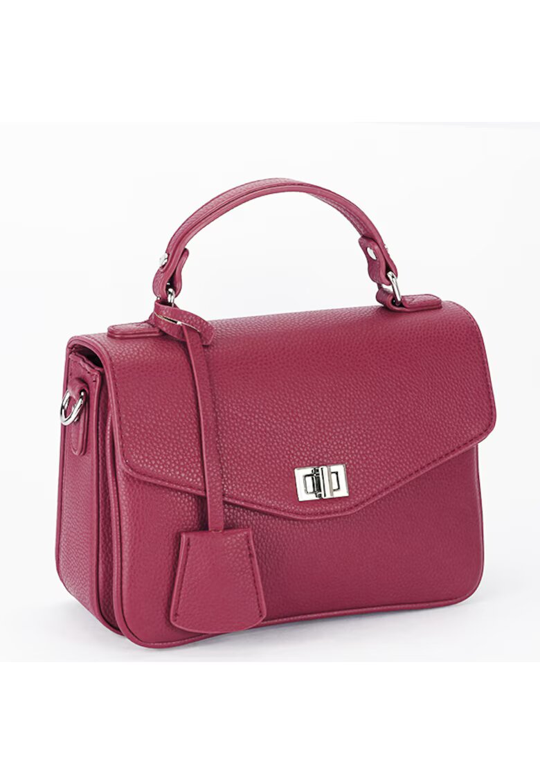 FloraCo Paris Geanta eleganta F6979 M9 - Rosu - 24x17x8