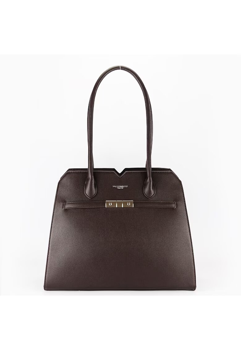 FloraCo Paris Geanta mare - Maro inchis - 30x37x15