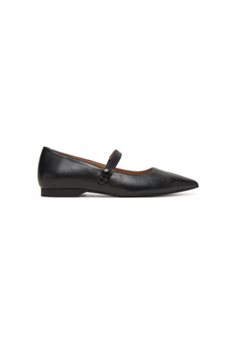 Fly London Balerini SULN265FLY - Piele naturala - Negru - Negru