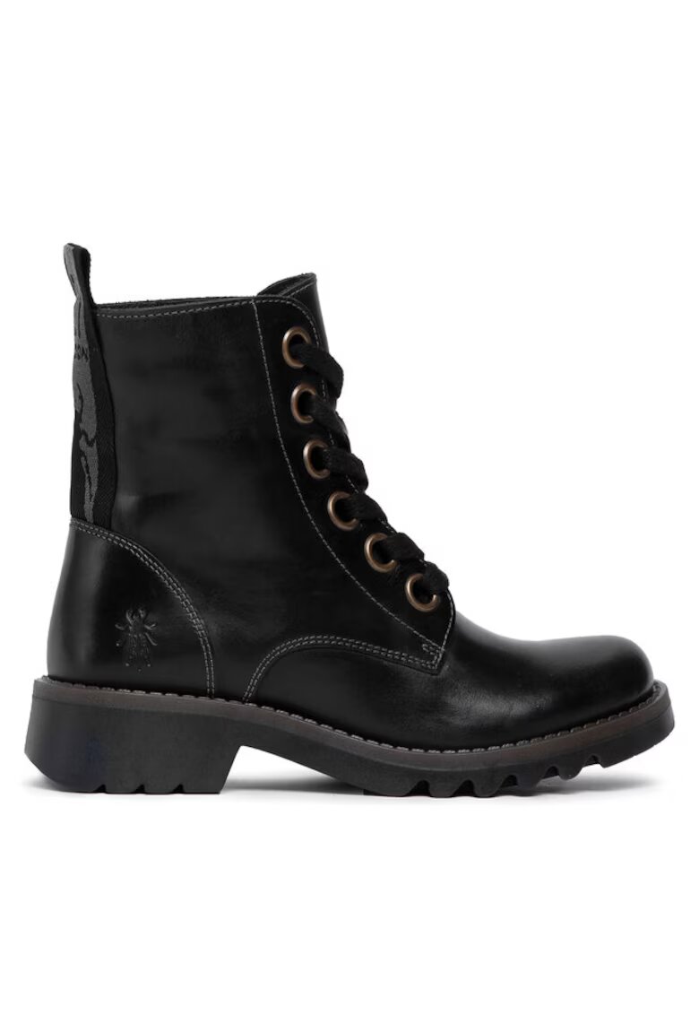 Fly London Botine dama - 20906190135 - Piele naturala - Negru