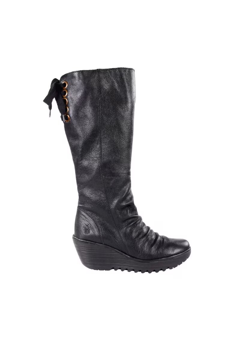 Fly London Cizme dama - Piele naturala - Negru -
