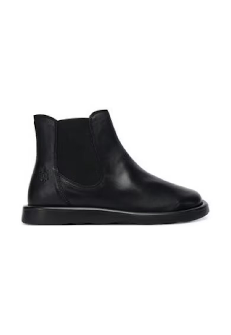 Fly London Ghete Chelsea pentru femei - 305622341 - piele naturala - negru
