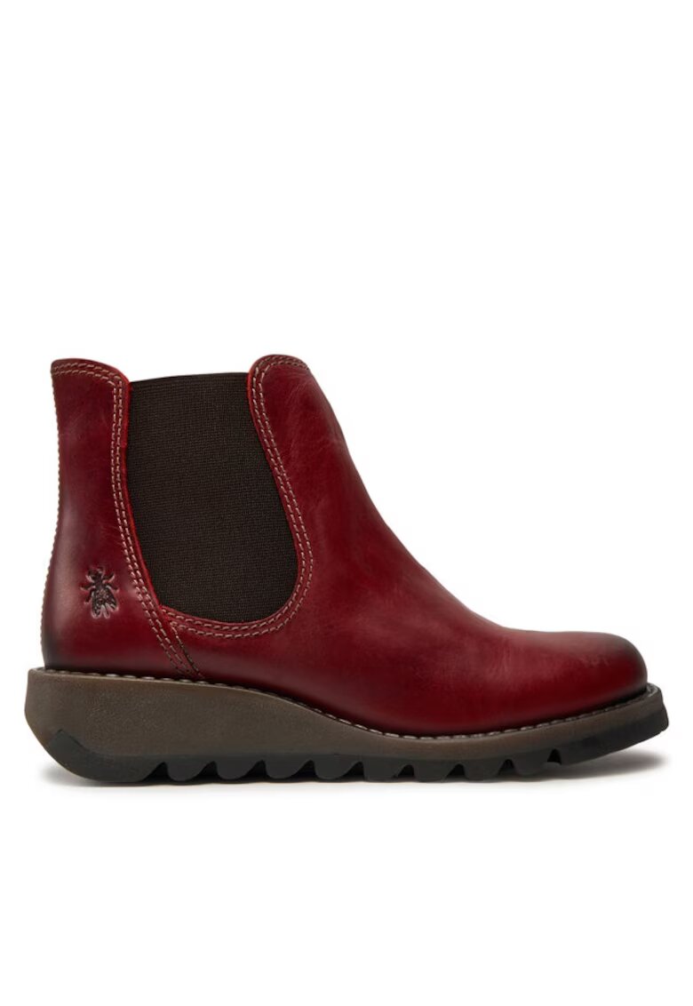 Fly London Ghete dama 191647909 - Piele naturala - Rosu