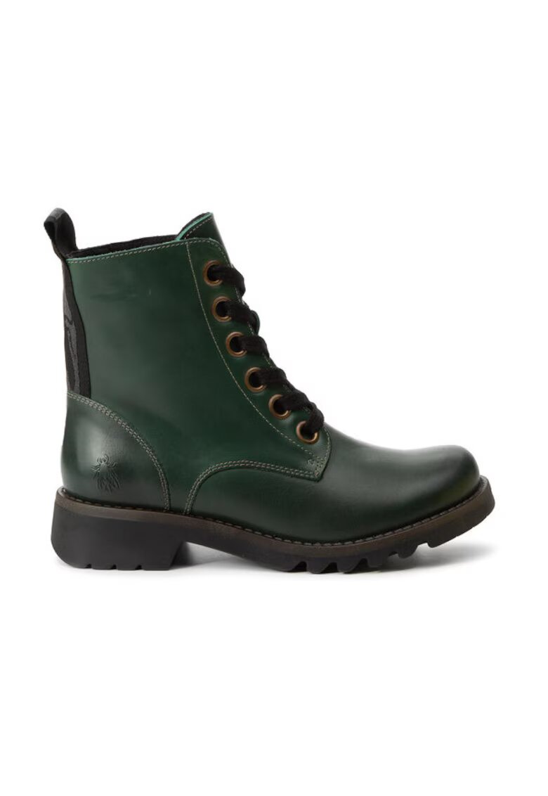 Fly London Ghete dama 201270417 - Piele naturala - Verde - Verde