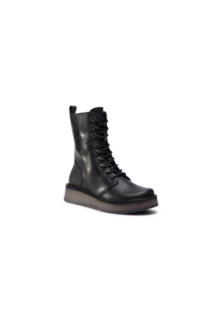 Fly London Ghete dama 207475748 - Piele naturala - Negru - Negru
